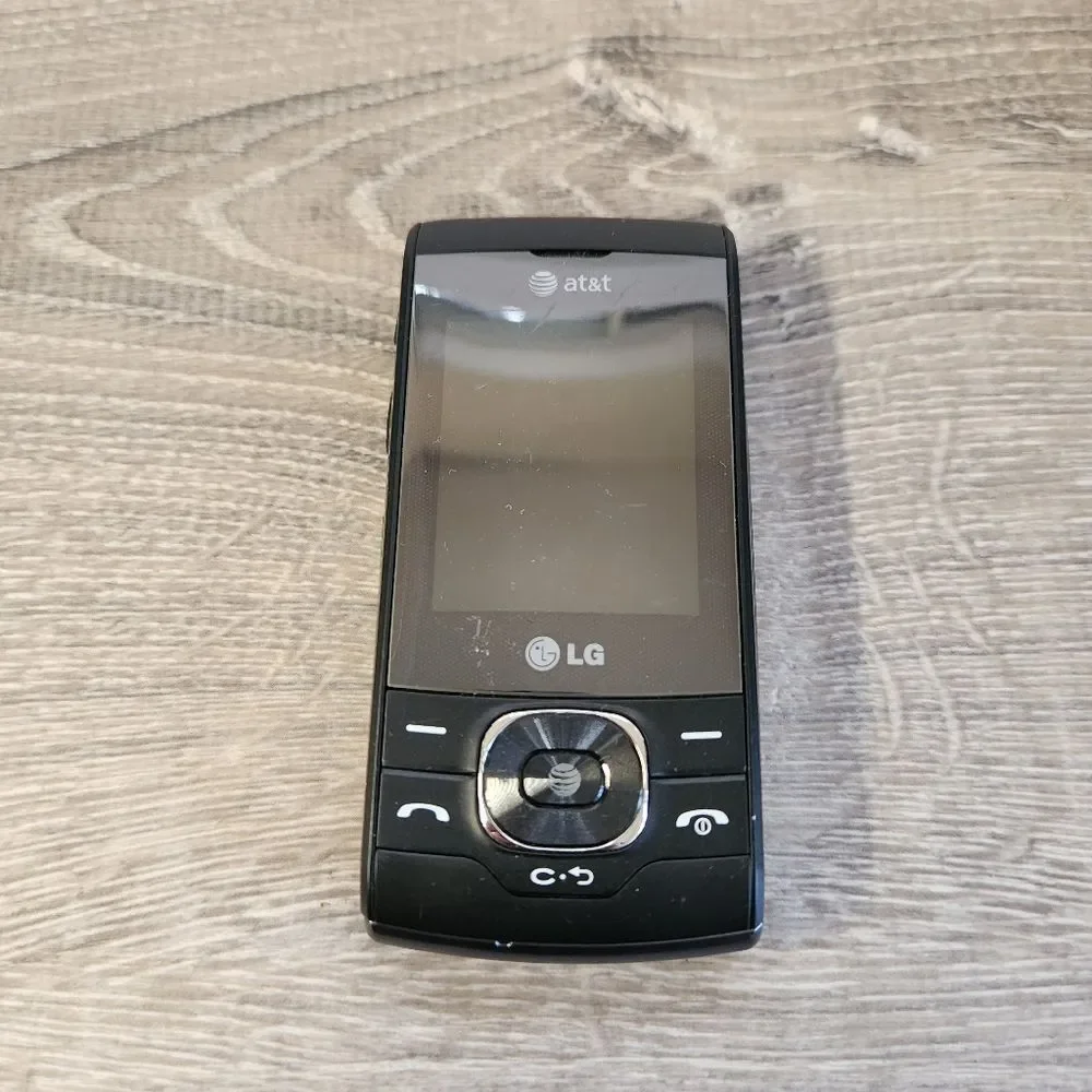 LG GU295 AT&T Cellular 3G Slider Push To Talk‎ Cellular Mobile Phone Black